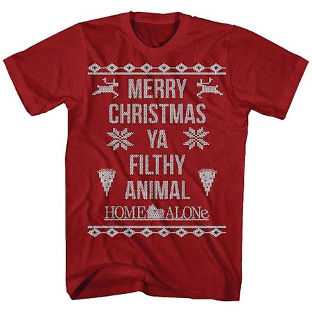 God Jul Ya Filthy Animal Home Alone T-shirt