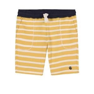 Kids - Petit Bateau Yellow Stripe Shorts - Shorts - 6 years - Yellow