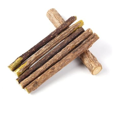 10-pack Matatabi Kattpinnar, Torkad Kattmynta Naturlig Matatabi Pinne Tuggleksak för Katt