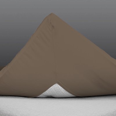 GANT - Konvoluttlaken i sateng til dobbeltseng fra 150x200cm til 200x200cm taupe beige