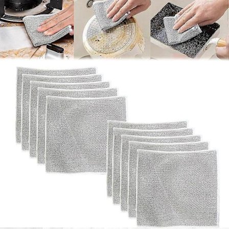 Ståltrådbørste for våt og tørr rengjøring, kompatibel med alle merker