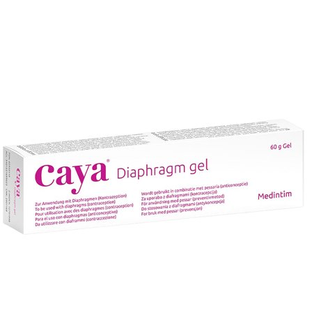 Caya Gel, anvendes sammen med Caya pessar 60 g, Sport & Velvære, Prævention, Pessarer