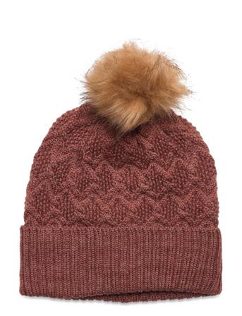 Nkfwrilla Wool Hat Xxii Accessories Headwear Hats Beanies Lyserød Name It