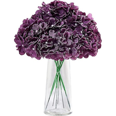 10-pack Hortensiablommor Blush Konstgjord Sidenhortensia