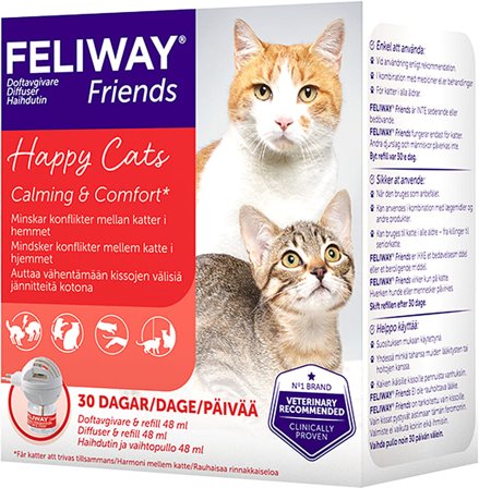 Feliway Friends Diffuser 48 ml, Tøj & Bolig, Tilbehør Til Kæledyr, Øvrigt