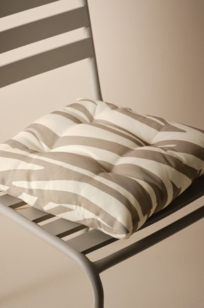 Jotex - Seteunderlag Khaki zebra - MENTON - Kjøp Puter & sitteputer hos Jotex