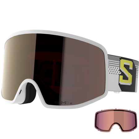 Salomon - Brillen Sentry Pro Sigma +1lens - White