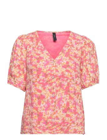 Yasvinni Ss Shirt S. Patterned YAS