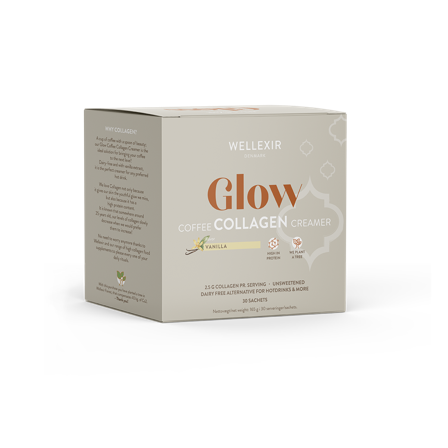 Wellexir Glow Coffee Kollagen Creamer Vanilj 30 st