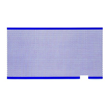Universal Mesh gitter Auto gitter Mesh Net gitter Bilkarosseri Kofanger Grill Automotive gitter indsats kofanger (100x33cm)