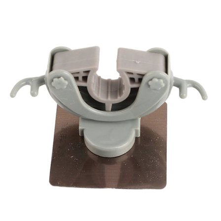 Muovinen moppipidike seinälle asennettava liimattava luudan säilytysteline monitoiminen kylpyhuoneen pidike sininen