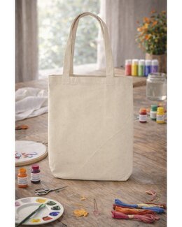 Stofftasche – selbst gestalten Weiß/beige - Ateljé Margaretha