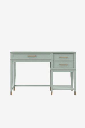 CosmoLiving by Cosmopolitan - Höj- och sänkbart bord Westerleigh - Grön - Skrivbord - Från Homeroom