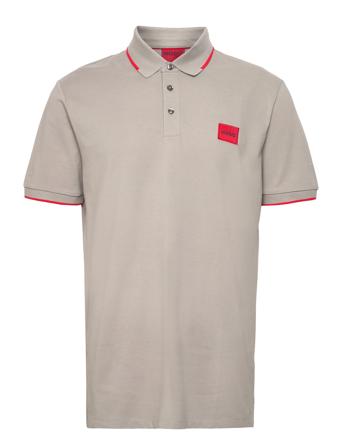 Deresino Polos Short-sleeved Beige HUGO*Betinget Tilbud