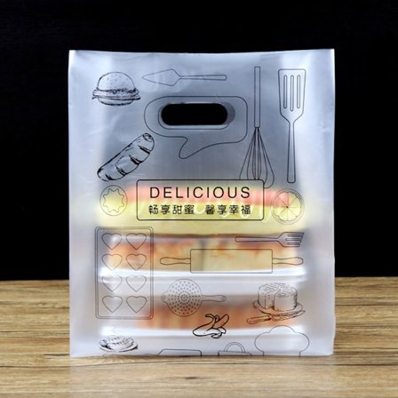 100 STK Plastposer Candy Cookie Indpakningsposer SB B