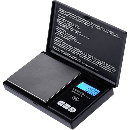 Digitaalinen taskuvaaka 1000g X 0,1g, keittiövaaka, koruvaaka