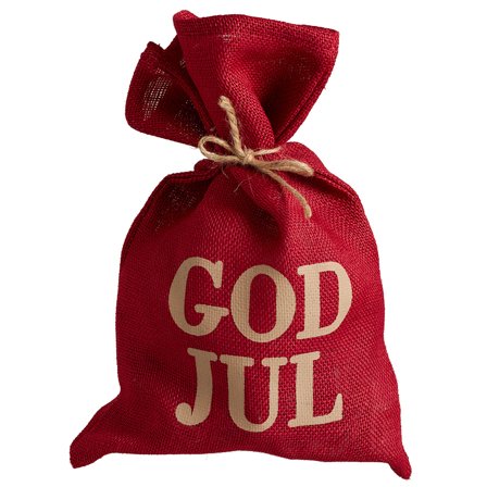 God Jul Julklappssäck 29 cm