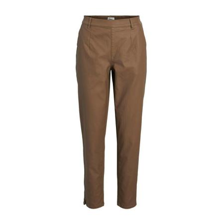 Object, Objbelle Lisa Coated Pant Noos Bruin, Dames, Maat:M