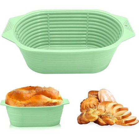 Silikon hevekurv for brød - hevekurv for surdeig