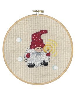 Bild Wichtel mit Kerze - Permin