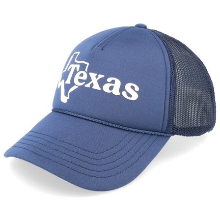 American Needle - Blå trucker Keps - Texas Foamy Valin Navy Trucker @ Hatstore