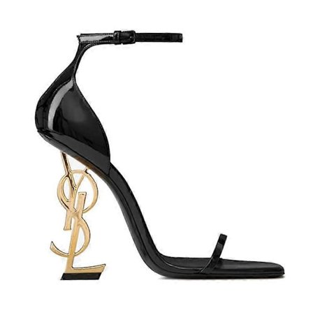 Europæiske varer Stjerne Internet Berømthed Samme Type Et Ord Med Bogstaver Unormal Form Hæle Super Høj Hæl Mode Stilet Firkantet Tå Sandaler Kvinder