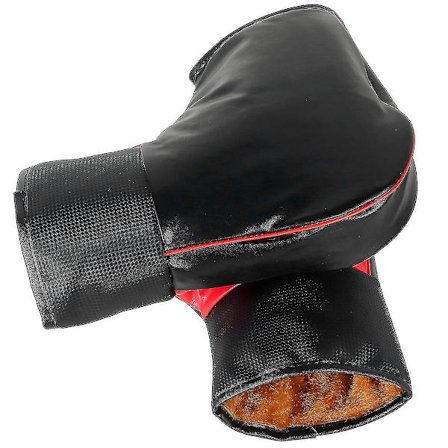 1 par motorcykelstyr Muffers Beskyttende motorcykel Scooter Tyk Varmt Greb Styr Muffe Regntæt Vinter Varme Handsker