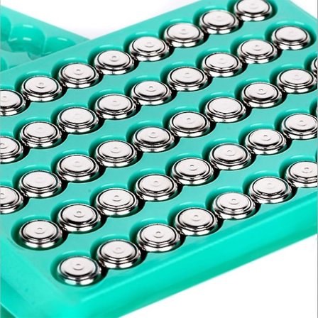 50 st Lr44 Ag13 Cell Coin Watches Batteri L1154 357 Sr44 1.5v Alkaliska Knappbatterier Lämplig Kompatibel Klocka(AG13 LR44 50 st)