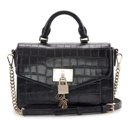 Dkny Skuldertaske Elissa Sort, Dame Skuldertasker, Størrelse: ONE Size