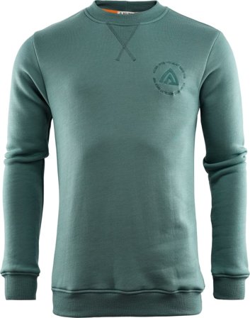 Aclima FleeceWool Crew Neck Man Men long-sleeved sweaters Green M
