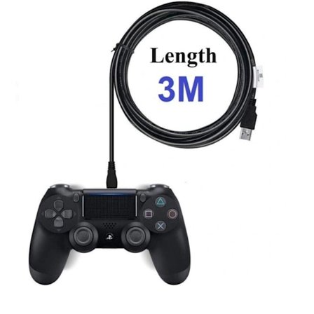 3M PS4 / Playstation 4 Laddkabel För handkontroll