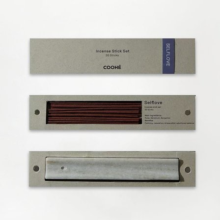 COOHÉ Selflove Incense Stick Sæt, Tøj & Bolig, Duft Til Hjemmet, Røgelse