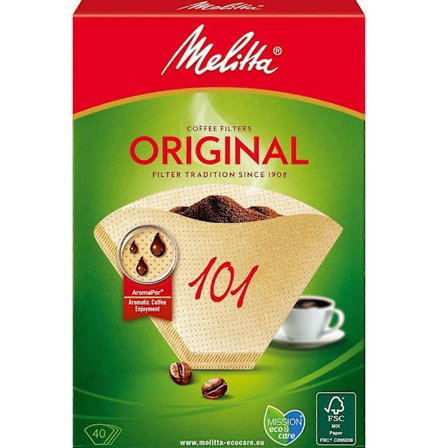 Kahvinsuodatin 101 40kpl (Huom. 9kpl DFP)