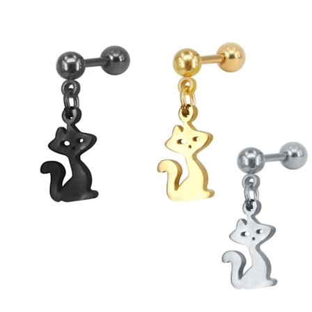 Tragus Piercing Ørestik CZ