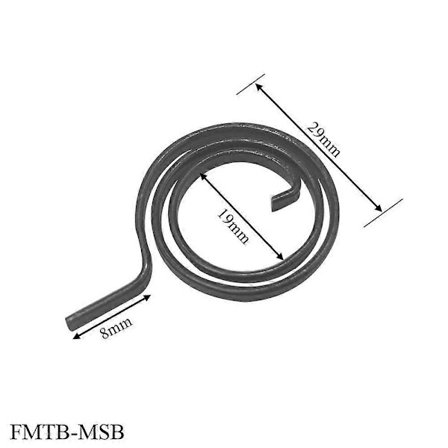 Ovenkahvan korvausjouset 5 kpl Mustat Kestävät FMTB-MSB