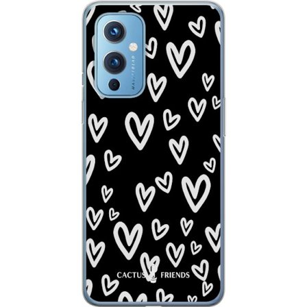 Kompatibel Mobilcover til OnePlus OnePlus 9 Cactus and Friends - Handdrawn Love Chaos