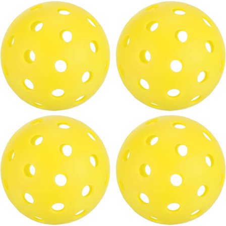 Udendørs Pickleball-bolde 40 huller Pickleball USA Pickleball godkendt (USAPA), Pickleball-bolde til indendørs og udendørs sport