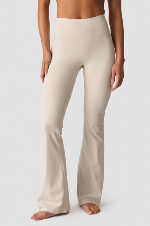 Nimble No-rise Flared Tights Stone Grey