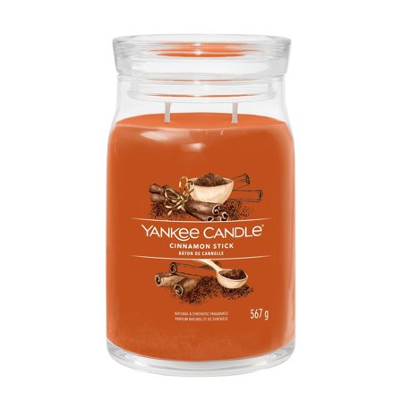 Yankee Candle Signature Jar Candles Cinnamon Stick 567g - Candela Profumata