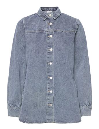 Vianites L/S Denim Shirt Blue Vila
