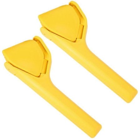 Multifunktionel Juicer Manuel Frugtjuicer Husholdnings Bærbar Manuel Juicer Orange Presse Gul