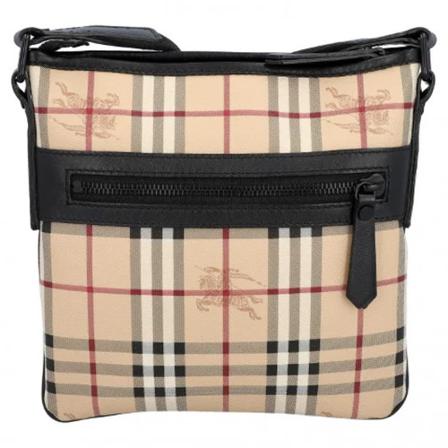Burberry Vintage, Pre-owned Canvas shoulder-bags Beige, Dames, Maat:ONE Size
