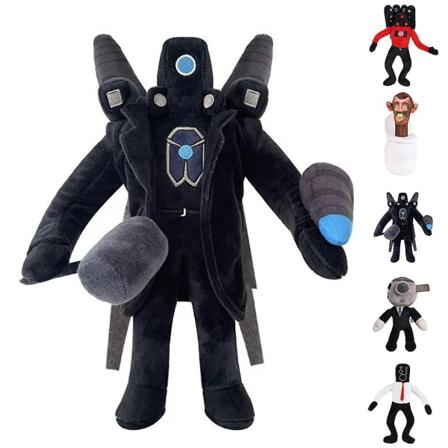 Skibidi WC-pehmolelu Hauska Speakerman Titan Cameraman Pehmolelu Stu 25cm-WELLNGS E