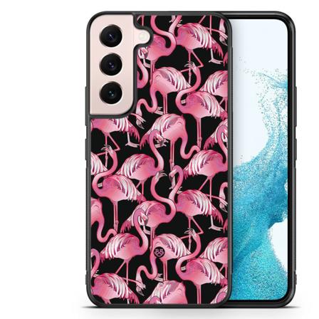 Bjornberry Skal Samsung Galaxy S23 5G -Flamingos