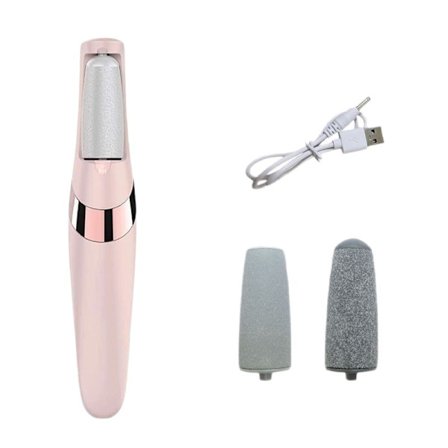 Elektrisk Fodfil til Hård Hud - Fjerner Døde Hudceller, Barbermaskine til Fodpleje, Fjerner Tør, Revnet Hud, Sikker og Smertefri