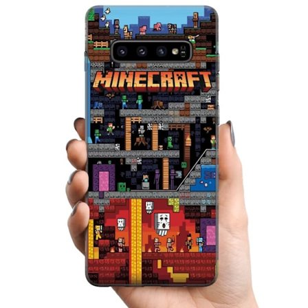 Kompatibelt Mobilskal till Samsung Samsung Galaxy S10 Minecraft