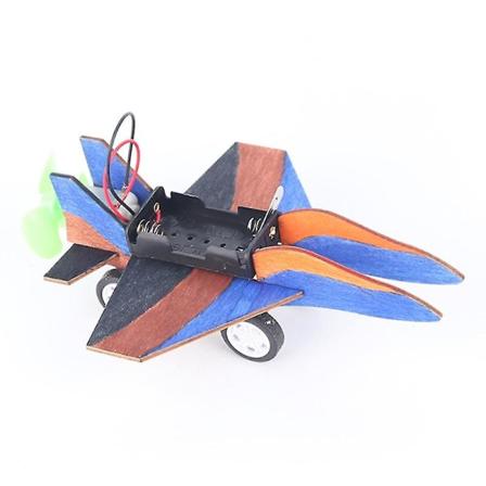 Kreativt monteringssats för barn, elektrisk glidflygplansmodell, vetenskapligt experimentleksak, pedagogiska leksaker, intellektuell utveckling