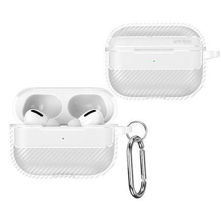 Carbon Case Apple AirPods Pro 3 Transparent