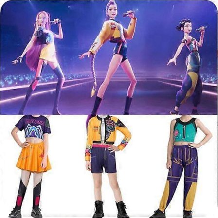 Hot Sale! 2025 KPop Demon Hunter Rumi Cosplay Kostyme Mira Zoe Halloween Karnevalsklær Mira Mira-Glad