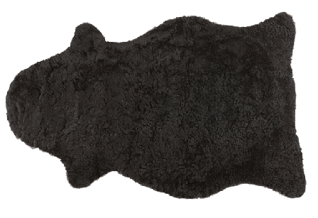 Shepherd Ella Mattor Unisex Svart 60x100 cm